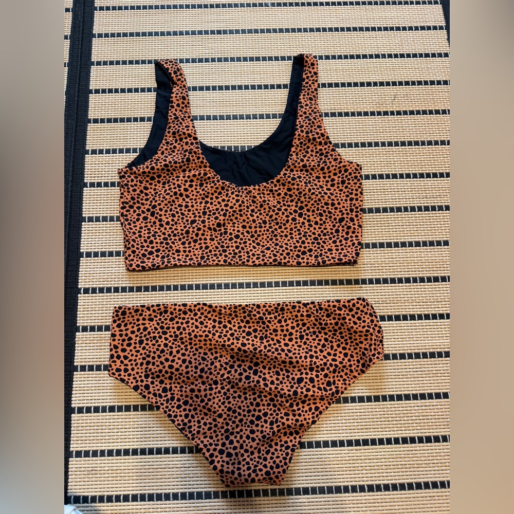 Leopard Print Bikini Set - Picture 1 of 3